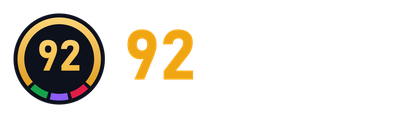 92Game.net.pk logo — a gold chip marked 92 ringed with the red, green and violet prediction colours